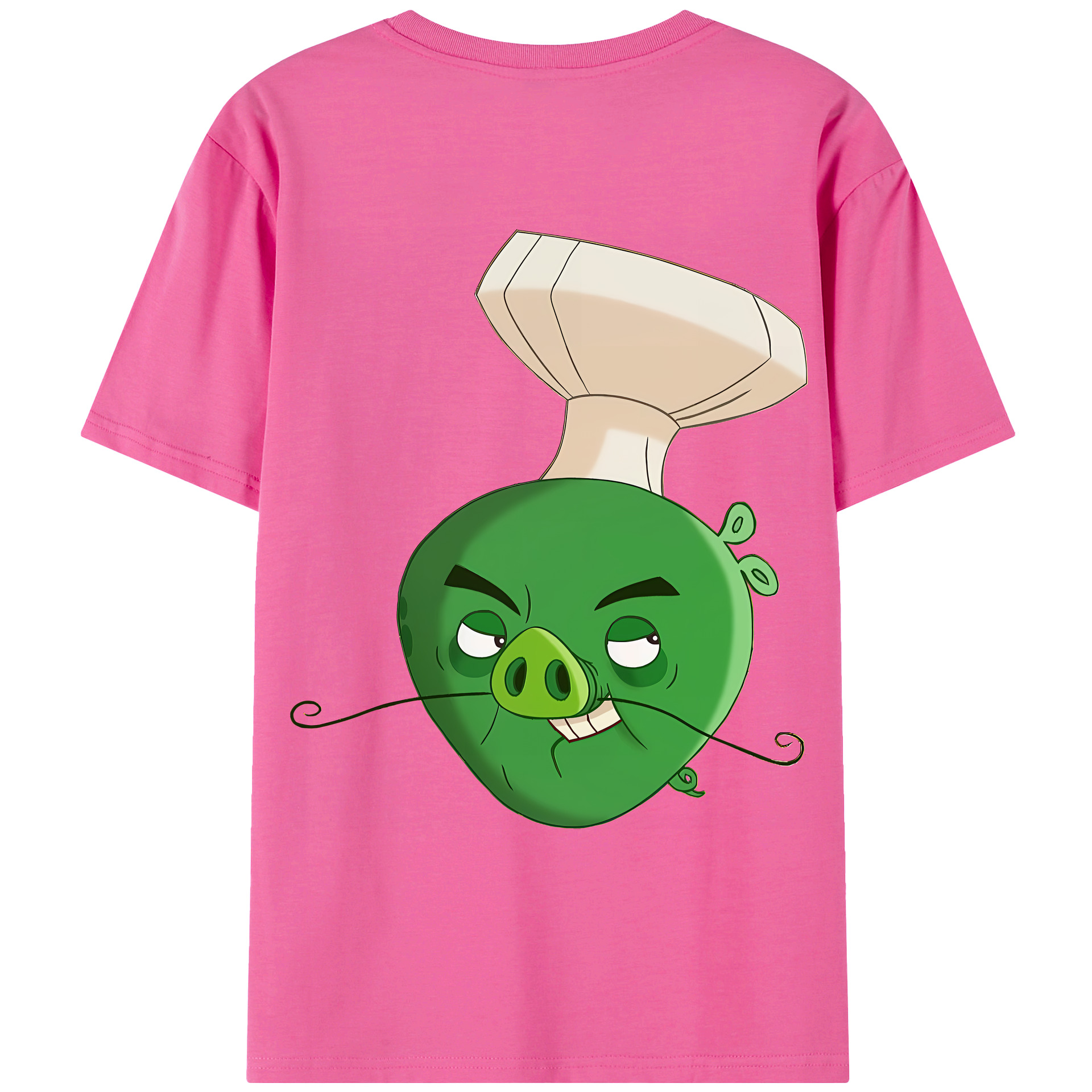 （画像用） Angry Birds アングリーバード レディース半袖Tシャツ(バックプリント)